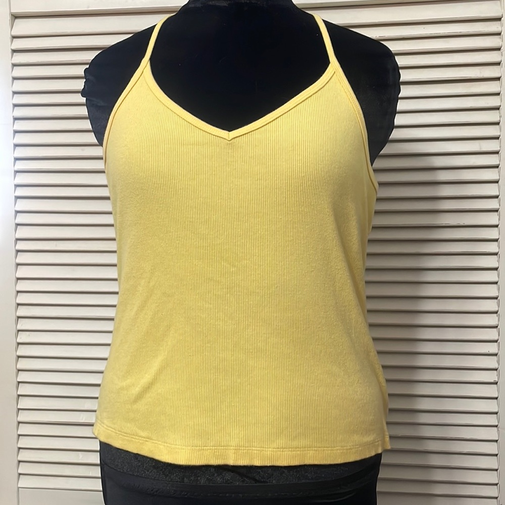 XL Yellow Old Navy halter top